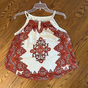 Altar’d state medium halter top floral top